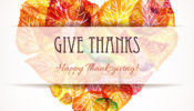 Thanksgiving, Give Thanks, Cardiovascular Health, Whitaker Wellness, Freedom of Health Foundation